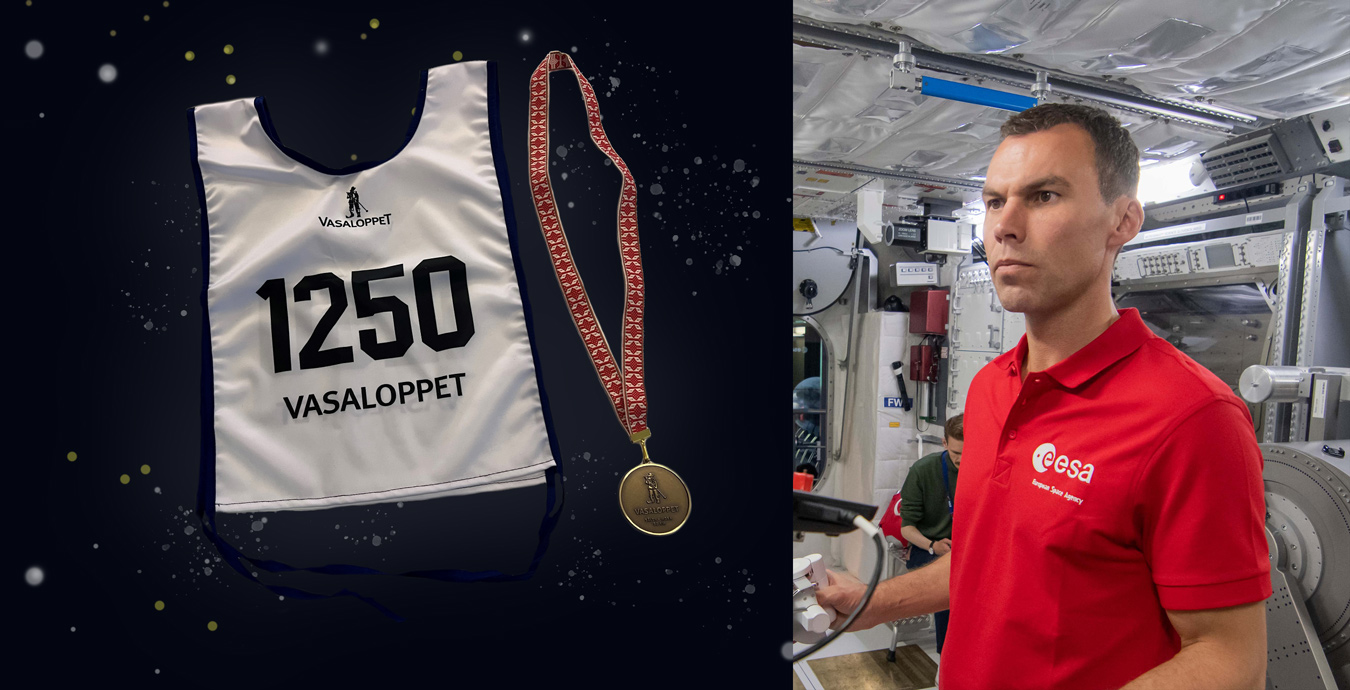 Vasaloppet in English - Vasaloppet accompanies Swedish astronaut Marcus  Wandt to space