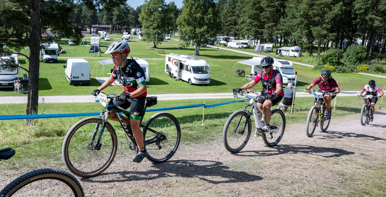 cyklister i uppförsbacke, Cykelvasan 30